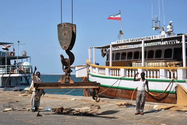 Porto marítimo de Berbera — Fotografia de Stock