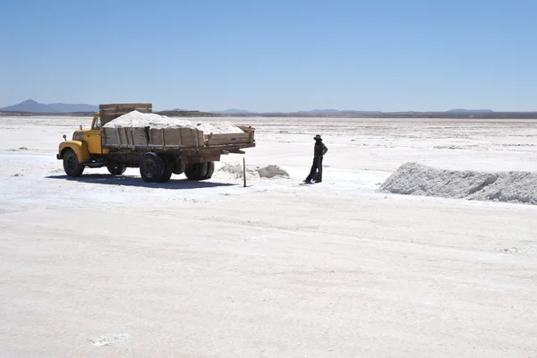 Salar de uyuni, bolivia — Stockfoto