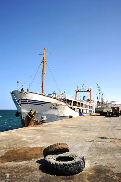 Morze port berbera — Zdjęcie stockowe