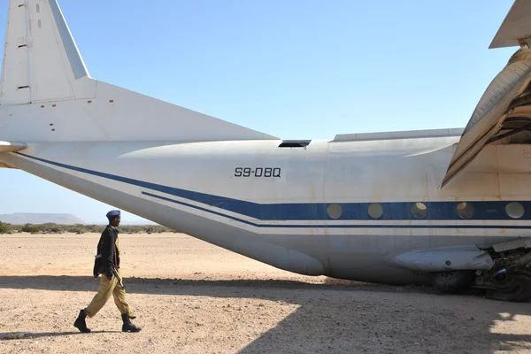 L'avion tombé — Photo