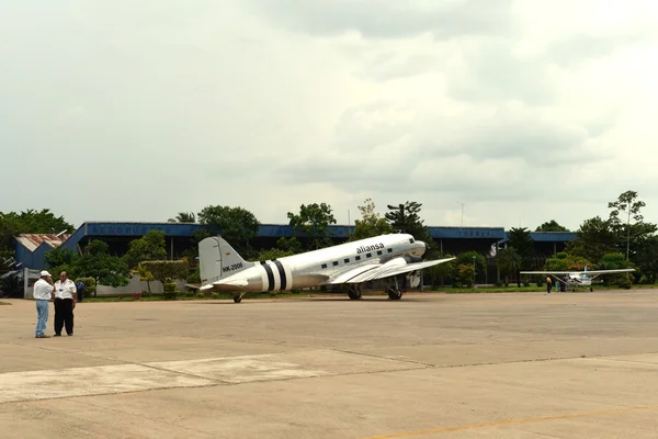 Der flughafen in san josé del guaviare — Stockfoto