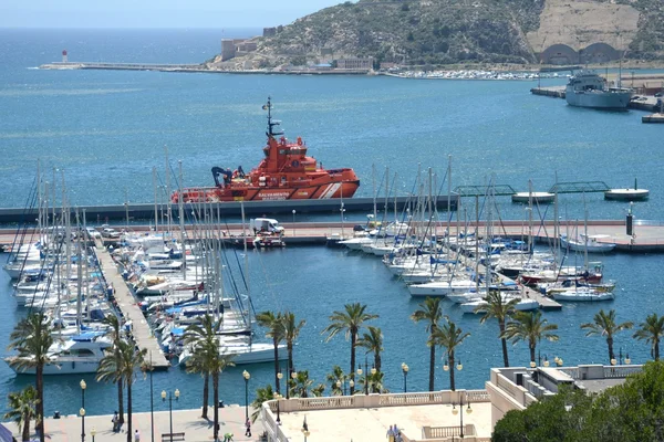 Puerto de Cartagena, España — Foto de Stock