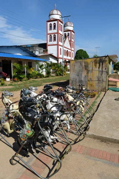 Die stadt la macarena. Kolumbien — Stockfoto