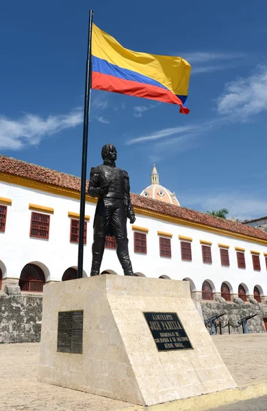 Памятник адмиралу Хосе Падилье — стоковое фото