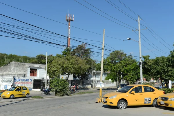 Stille Straße von Santa Marta — Stockfoto