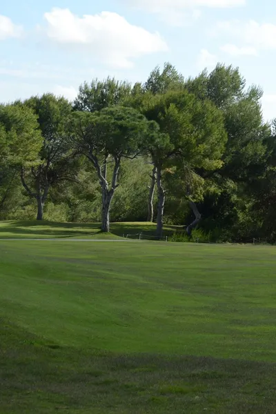 Golfbanen in orihuela costa — Stockfoto