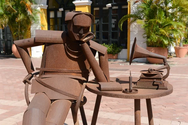 The sculptures in the Museum of modern art in Cartagena — Stock Photo, Image