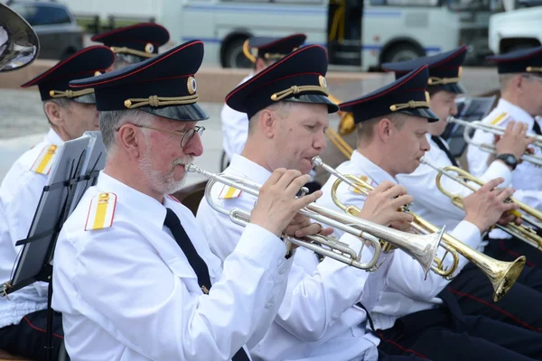 Police Brass Band — Stock Photo, Image