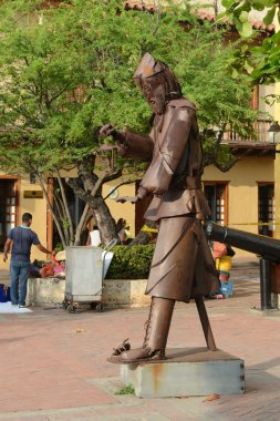 Cartagena modern Sanat Müzesi'nde heykeller