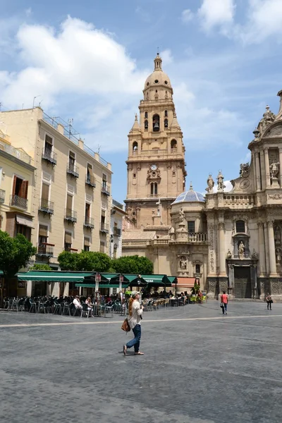 Mursia. Espagne. Vue de la cathédrale — Photo