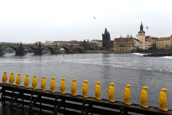 Karelsbrug in Praag — Stockfoto