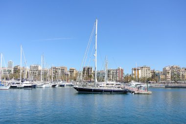 Şehir barcelona en eski ve en büyük liman