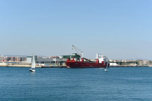 In the harbor in Torrevieja — Stock Photo, Image