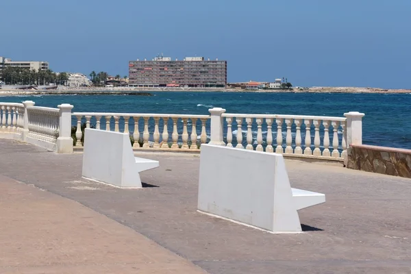 City embankment in Torrevieja — Stock Photo, Image