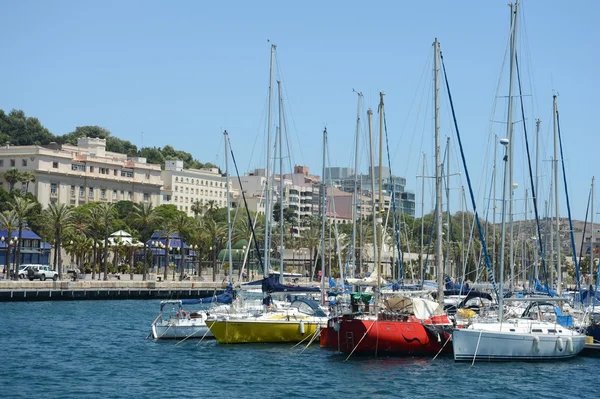 Přístavu cartagena, Španělsko — Stock fotografie