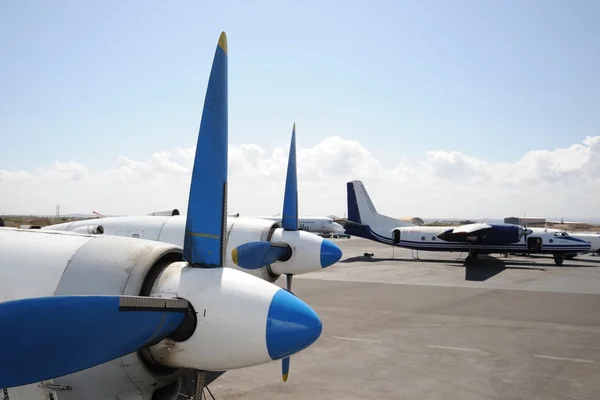 Aéroport international dans la ville de Djibouti . — Photo