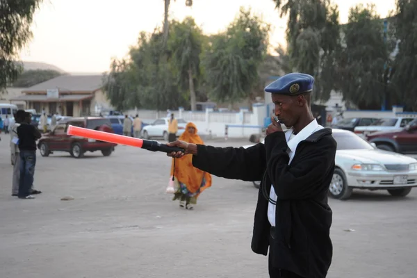 Controller på gatan av hargeisa — Stockfoto