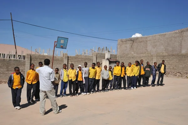 Eerste school zonneschijn van hargeysa. — Stockfoto