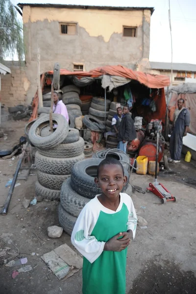 ハルゲイサは、ソマリアの都市です。 — ストック写真
