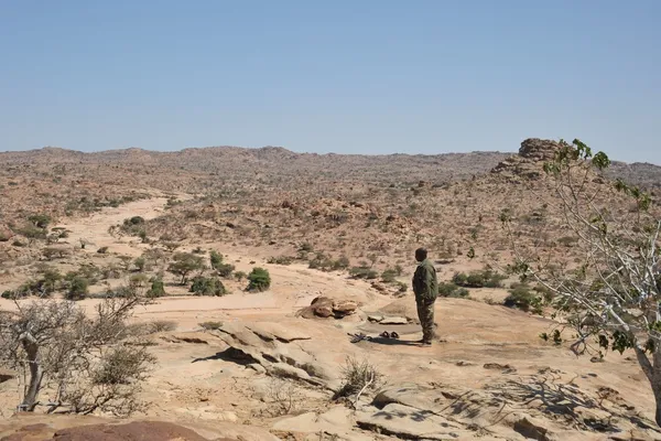 Muhammedanska bönen. Somalia — Stockfoto