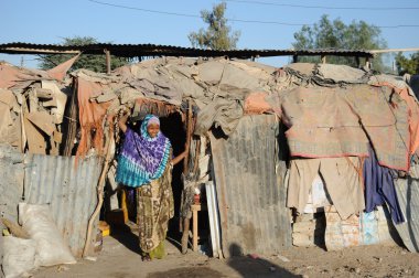 Somalilerle sıkı hargeysa şehir sokaklarında.