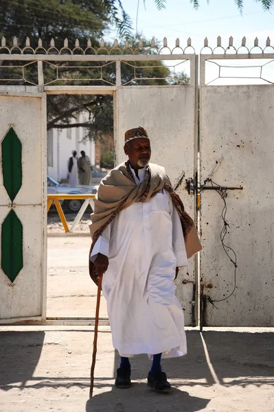 Somaliërs in de straten van de stad van hargeysa. — Stockfoto