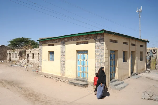 Somalis in the streets of the city of Hargeysa. — Stock Photo, Image