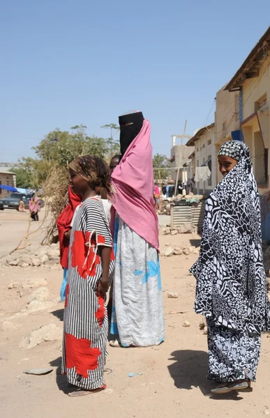 Somalijczyków na ulicach miasta hargeysa. — Zdjęcie stockowe