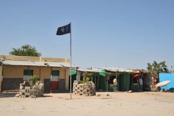 Na aldeia somali . — Fotografia de Stock