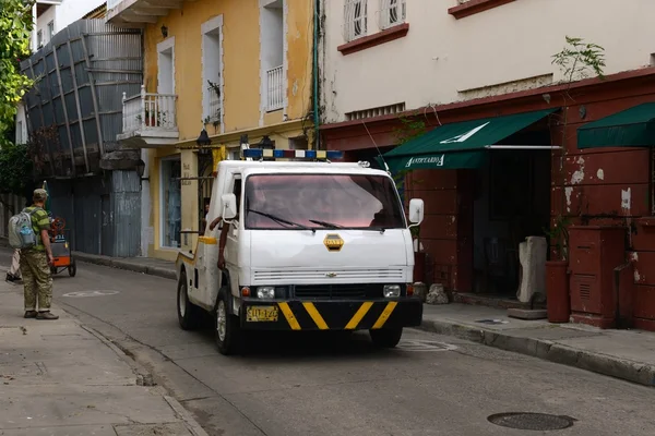 I cittadini per le strade di Cartagena — Foto Stock