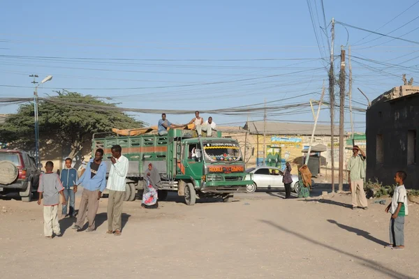 Somalíes en las calles de la ciudad de Hargeysa . —  Fotos de Stock