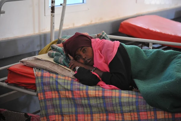 Hospital público na cidade de Borama — Fotografia de Stock