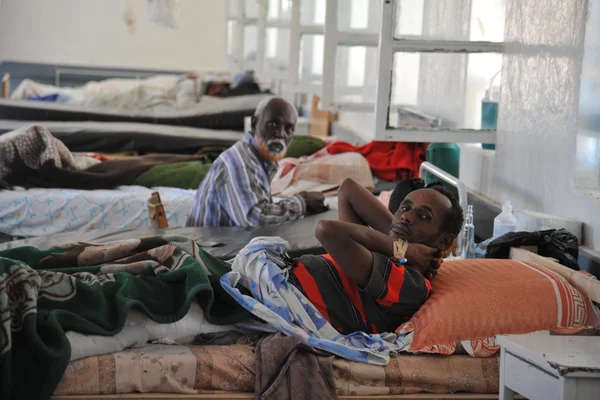 Openbaar ziekenhuis in de stad van borama — Stockfoto