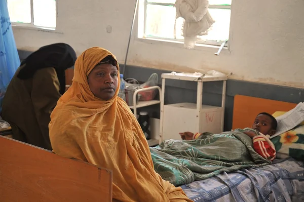 Public hospital in the city of Borama — Stock Photo, Image