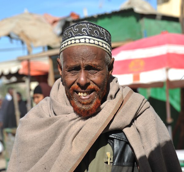 Somalis in the streets of the city of Hargeysa.