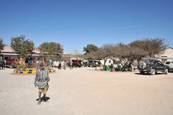 Somalier på gatorna i staden av borama. — Stockfoto