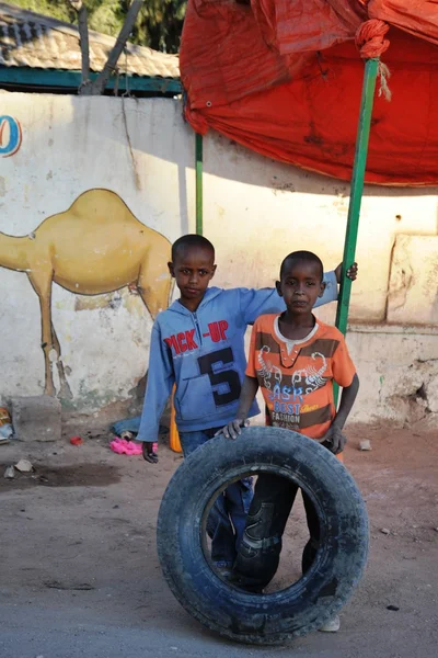Somalíes en las calles de la ciudad de Hargeysa . —  Fotos de Stock