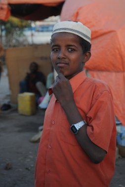 Somalilerle sıkı hargeysa şehir sokaklarında.