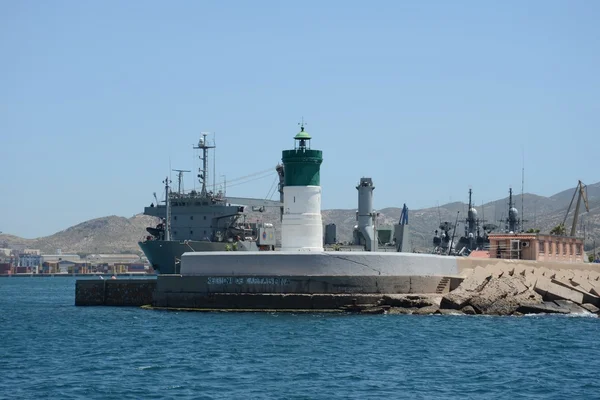 The Port Of Cartagena, Spain — Stock Photo, Image