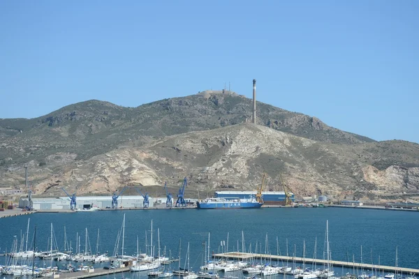 The Port Of Cartagena, Spain — Stock Photo, Image