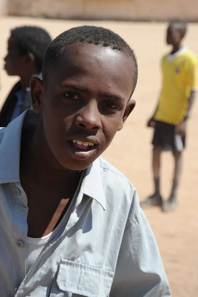 Somalis in the streets of the city of Hargeysa. — Stock Photo, Image