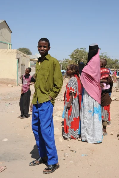 Somalíes en las calles de la ciudad de Hargeysa . —  Fotos de Stock