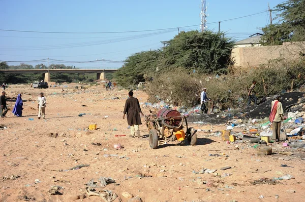 哈尔格萨是索马里的一座城市 — 图库照片