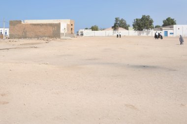 berbera şehir sokaklarında