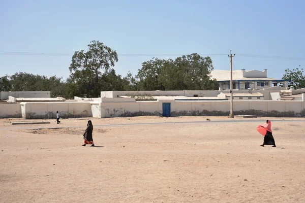 På gatorna i staden av berbera — Stockfoto