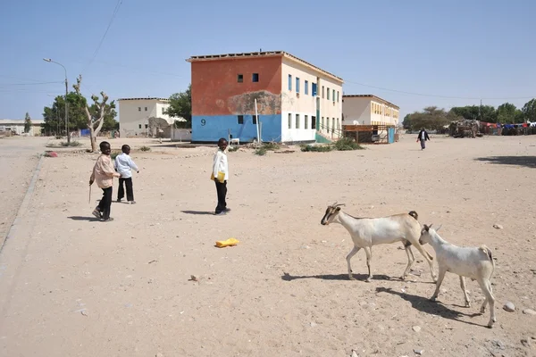 På gatorna i staden av berbera — Stockfoto