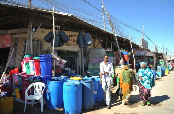 El mercado municipal de Hargeysa . —  Fotos de Stock