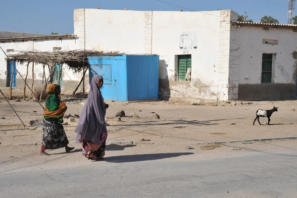 På gatorna i staden av berbera — Stockfoto