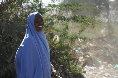 Somalilerle sıkı hargeysa şehir sokaklarında.