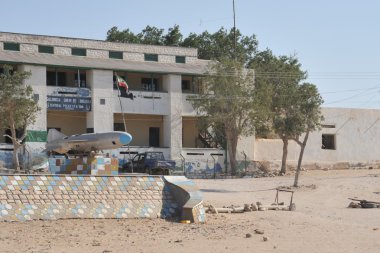 berbera şehir sokaklarında